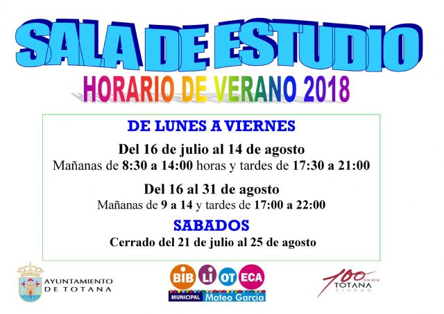 La Sala de Estudio del Centro Sociocultural 'La Cárcel' permanece abierta durante julio y agosto en horario de mañana y tarde