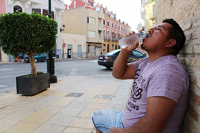 Meteorología activa el aviso amarillo por temperaturas que pueden llegar a los 38ºC mañana viernes en la Región de Murcia