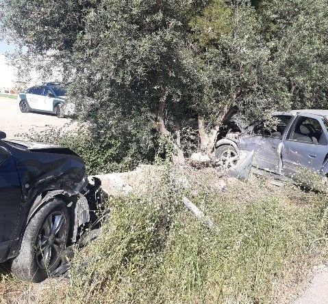 Trasladan al hospital a cuatro heridos en un accidente de circulación en Totana