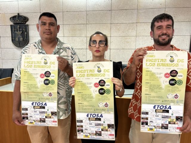 Las fiestas de los barrios Olímpico, Estación, Triptolemos y Las Peras se celebran del 20 al 22 de junio con un amplio abanico de actividades musicales, talleres y actividades para la familia