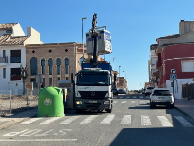 Se recogen más de 1.700 toneladas de residuos mediante la recogida selectiva en Totana durante el pasado año 2024