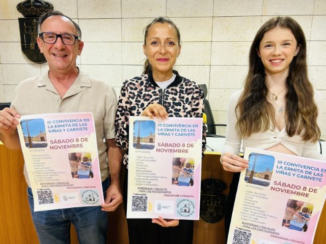 La III Convivencia en la ermita de Las Viñas y Carivete se celebra este sábado 8 de noviembre, con la organización de numerosas actividades y talleres para niños, jóvenes y mayores