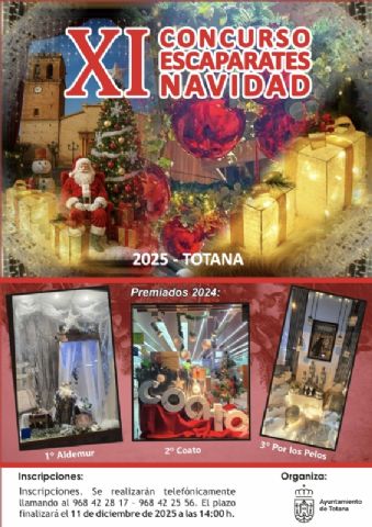 Se convoca el XI Concurso de Escaparates de Navidad