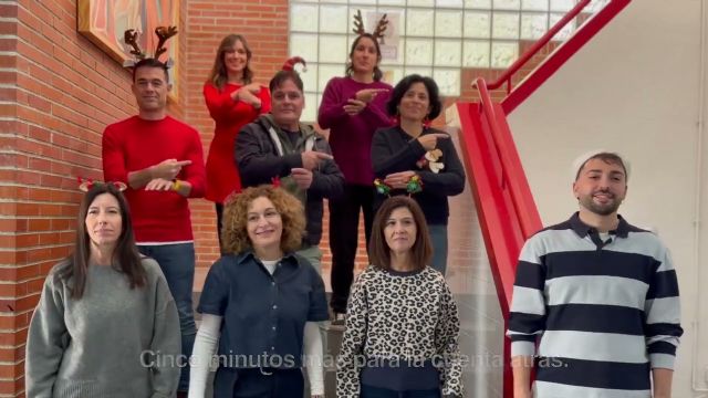 El IES Juan de la Cierva felicita la Navidad con un villancico en lengua de signos