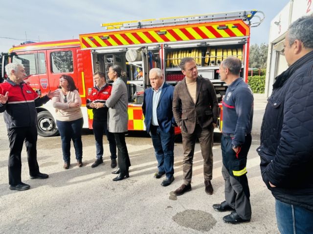 Incorporan un nuevo camión al parque de Bomberos Alhama-Totana