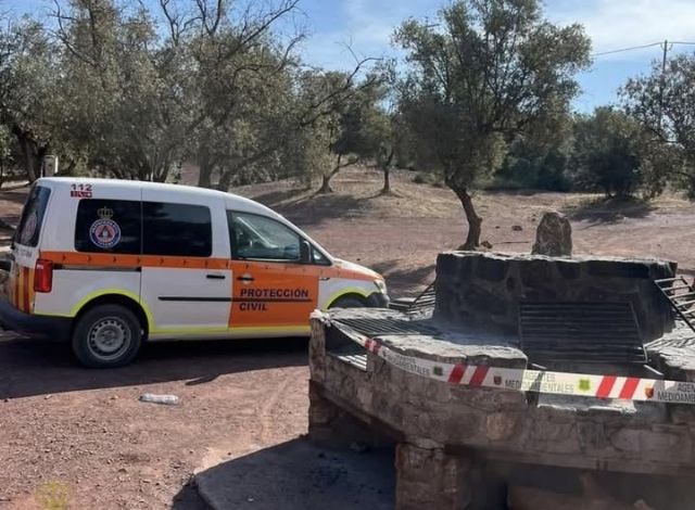 Protección Civil recuerda la prohibición de hacer fuego y usar camping-gas en Sierra Espuña hasta octubre