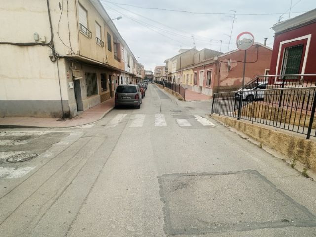 Acometerán obras de reparación de la red de saneamiento en el cruce de las calles Valle del Guadalentín y Quevedo