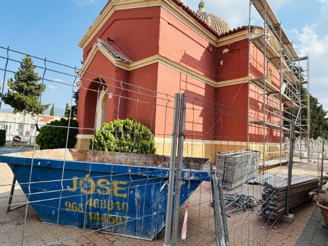 Esta semana comienzan las obras de restauración de la Capilla del Cementerio “Nuestra Señora del Carmen”