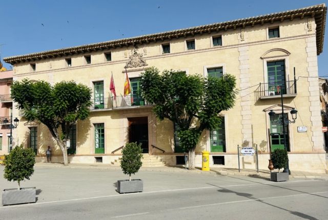 El Ayuntamiento de Totana va a actualizar el Inventario Municipal de Bienes y Derechos, y el de Patrimonio Municipal de Suelo