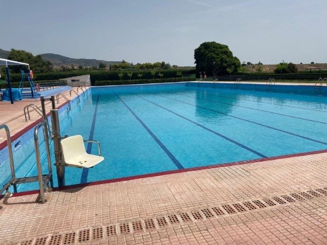 Cierran por motivos del tratamiento de desinfección las piscinas del Polideportivo Municipal “6 de Diciembre” y la piscina pequeña del Complejo Deportivo “Valle Guadalentín”