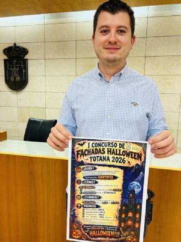 Juventud organiza el I Concurso de Fachadas Halloween Totana 2026, cuyo plazo de inscripción finaliza el 23 de octubre