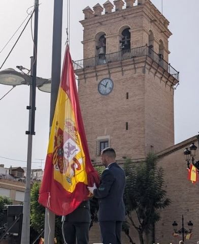 Totana volverá a celebrar el lunes 12 de octubre el acto institucional de homenaje a la Bandera de España