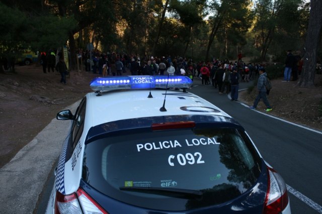 Más de 50 efectivos integrarán el dispositivo de seguridad de la romería de regreso de La Santa de Totana este sábado 13 de enero