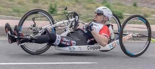 El totanero Alfonso David Lopez Ruiz se proclamó Campeón Regional de handbikes