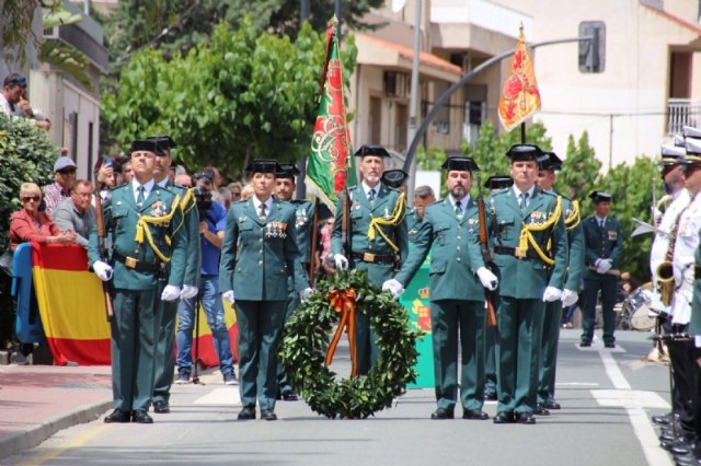 El alcalde asiste al acto oficial para conmemorar el 181 aniversario de la fundación de la Guardia Civil