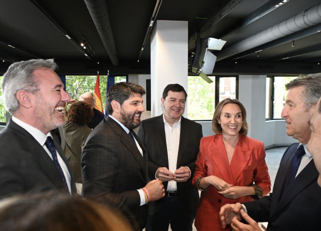 López Miras: 'Frente a los escándalos diarios de Pedro Sánchez, los españoles necesitan más que nunca la alternativa del Partido Popular y de Alberto Núñez Feijóo'