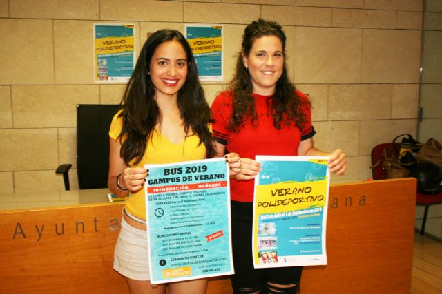 El programa 'Verano Polideportivo' se oferta durante julio y agosto con una amplia oferta de actividades
