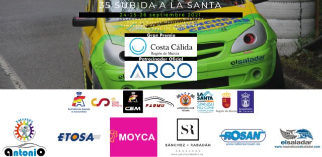 Se inaugura la web oficial de la 35º subida a La Santa