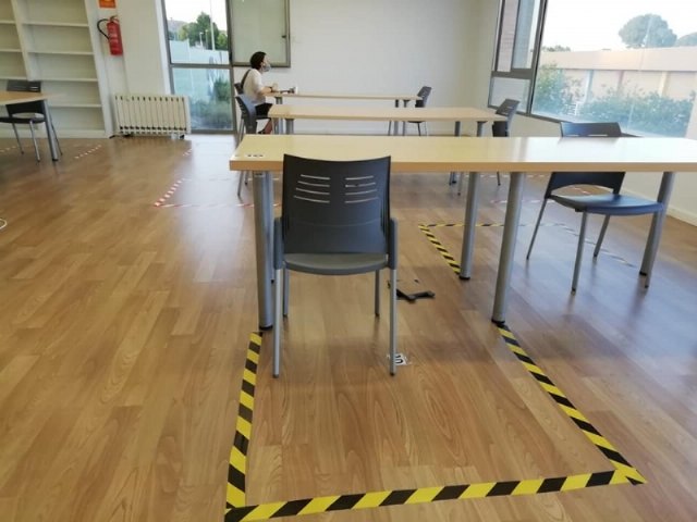 El próximo martes se reabren los servicios de la Sala de Estudio del Centro Sociocultural “La Cárcel” y el Centro de Lectura 'Munuera y Abadía'