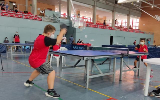 Resultados Open Ciudad de Lorca. Seis medallas para los jugadores del Club Totana T.M