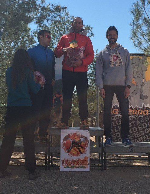 El atleta del Club Atletismo Totana, Diego García, gana la primera Vrutrail
