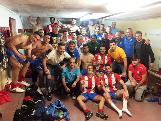 La Concejalía de Deportes felicita al Olímpico de Totana por la salvación matemática de la categoría en el grupo XIII de la Tercera División, a falta de una jornada