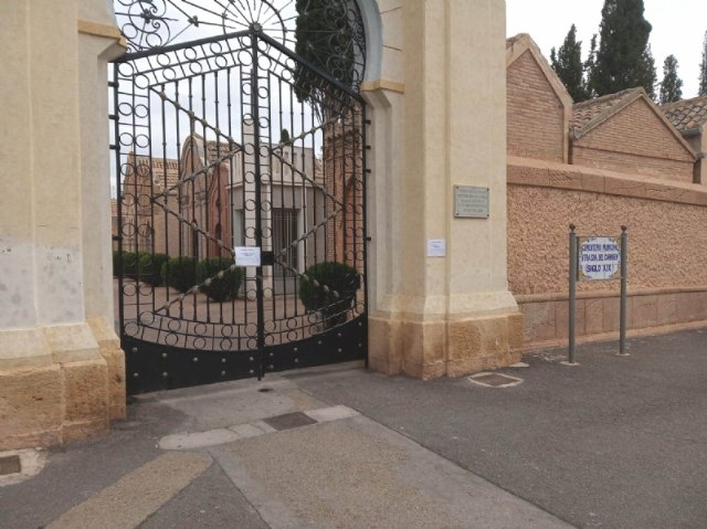 El Cementerio Municipal “Nuestra Señora del Carmen” abre mañana 14 de mayo