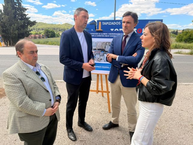 Fomento refuerza la seguridad vial en el acceso este de Caravaca de la Cruz con una inversión de 545.000 euros