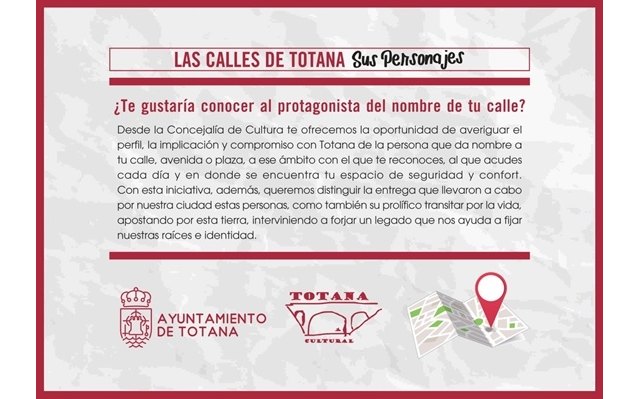 “Las calles de Totana, sus personajes”