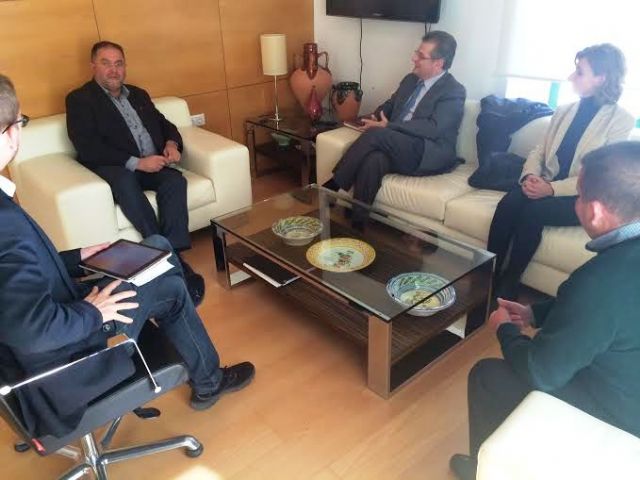 El equipo de Gobierno se reúne con el Colegio de Arquitectos de Murcia