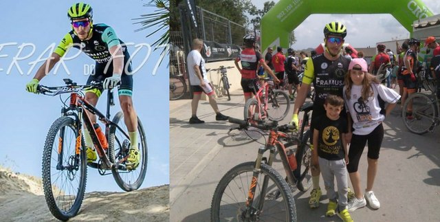 Mario Arias de Framusa Saltamontes MTB en Orihuela