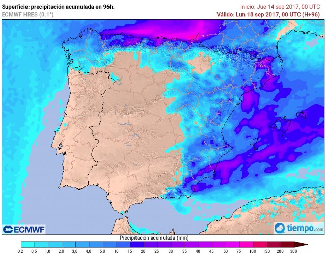 Protección Civil Totana informa de un acusado descenso de las temperaturas y algunas lluvias