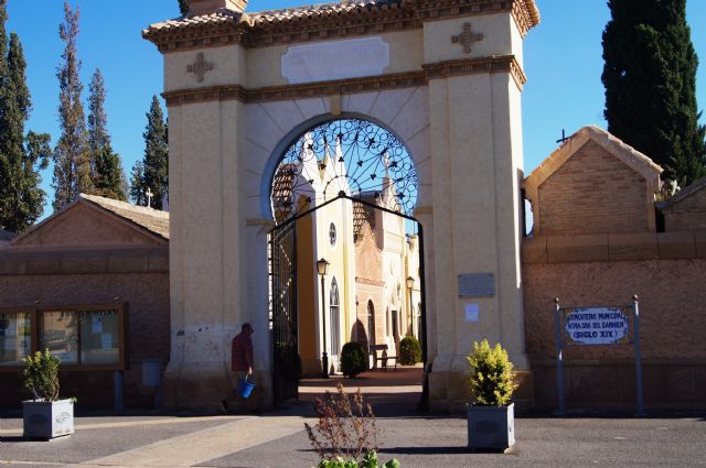 A partir del próximo 25 de octubre deberán cesar las obras que se realicen en el interior del camposanto hasta pasar la festividad de Todos los Santos