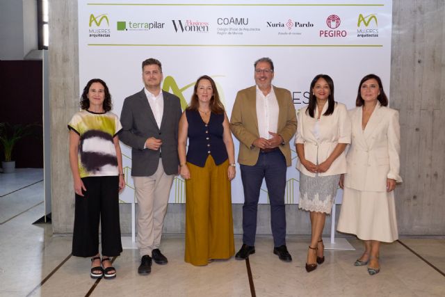 El Gobierno regional destaca el talento y el liderazgo de las mujeres arquitectas de la Región de Murcia