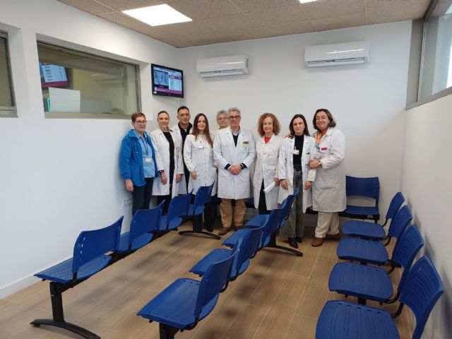 El hospital Santa Lucía estrena nueva sala de espera para pacientes externos del servicio de Farmacia