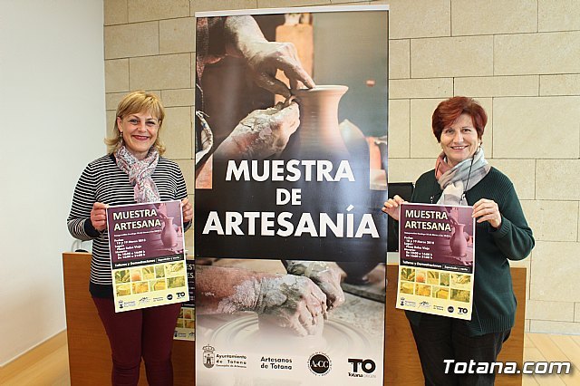 La II Muestra Artesana de Totana se celebra los días 18 y 19 de marzo, en la plaza de la Balsa Vieja