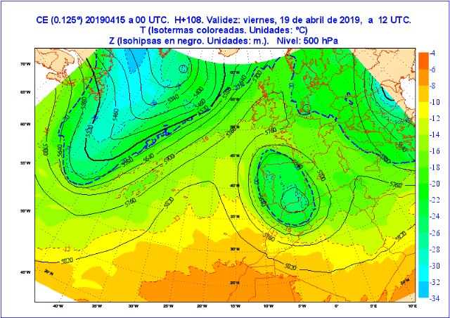 Incertidumbre en la previsión meteorológica para los días grandes de la Semana Santa
