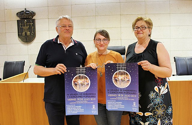La IV Velada de Habaneras y Canciones Populares se celebra este viernes 19 de julio en el auditorio del parque municipal “Marcos Ortiz”