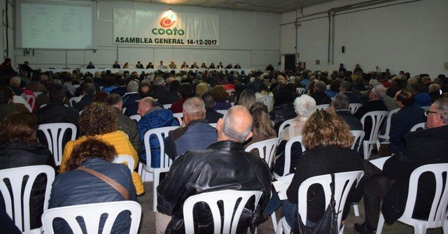 La Asamblea General de COATO aprueba el informe de gestión y las cuentas del ejercicio 2016-2017 con el 74% de los votos favorables