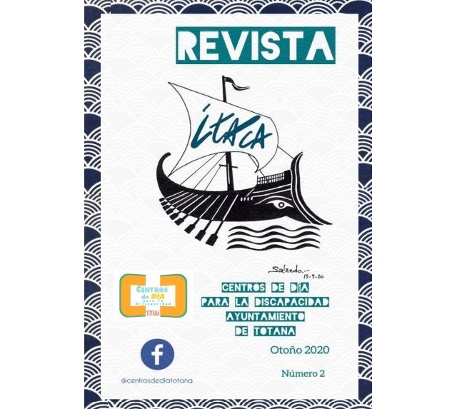 Usuarios y profesionales de los Centros de Día para la Discapacidad de Totana retoman la edición de la revista 'Ítaca'