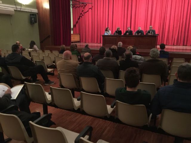 Se da cuenta a los propietarios de terrenos colindantes a la Vía Cartagena-Totana