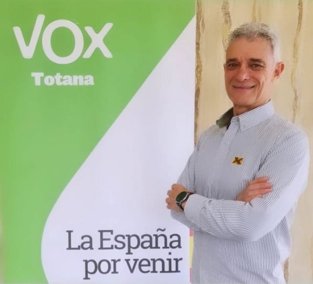 VOX designa a Marcos Cano García como candidato a la alcaldía de Totana