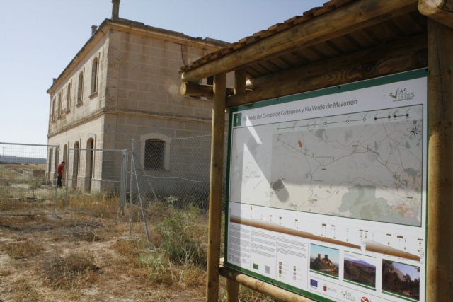 Ya está en servicio la Vía Verde Totana-Cartagena tras las obras de acondicionamiento del trazado ferroviario y su ramal La Pinilla-Mazarrón