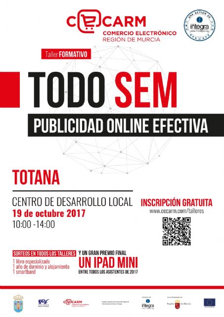 'Todo SEM. Publicidad Online efectiva' es el cuarto Taller de Comercio Electrónico de CECARM