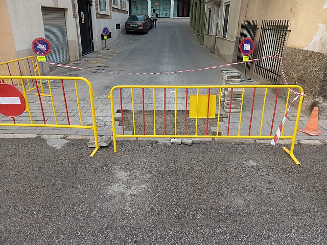 Mantenimiento de viales realizados por la brigada municipal la pasada semana