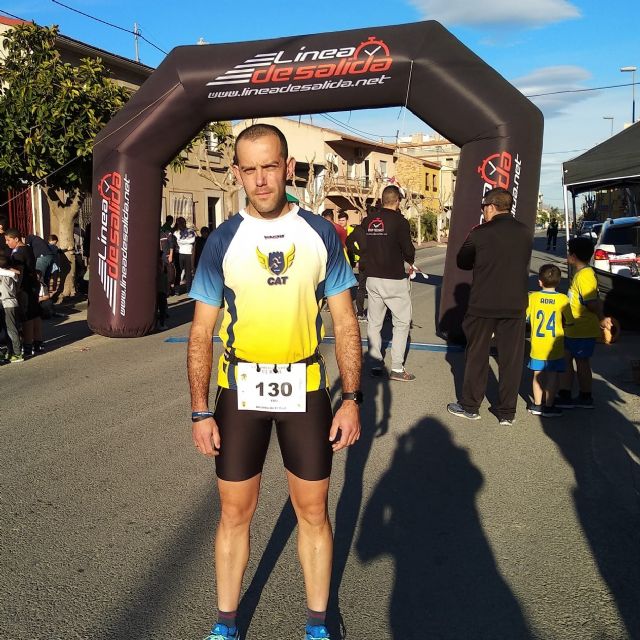 Edu Lucas, del Club Atletismo Totana, participa en la Carrera de El Raal