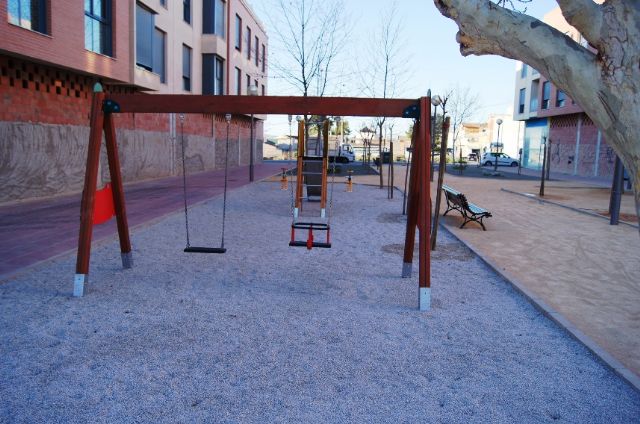 Entra en su última fase de ejecución el nuevo parque recreativo construido en el barrio de Triptolemos