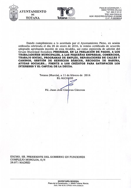 Ganar Totana IU se reafirma en que 'las Personas deben ser lo Primero'