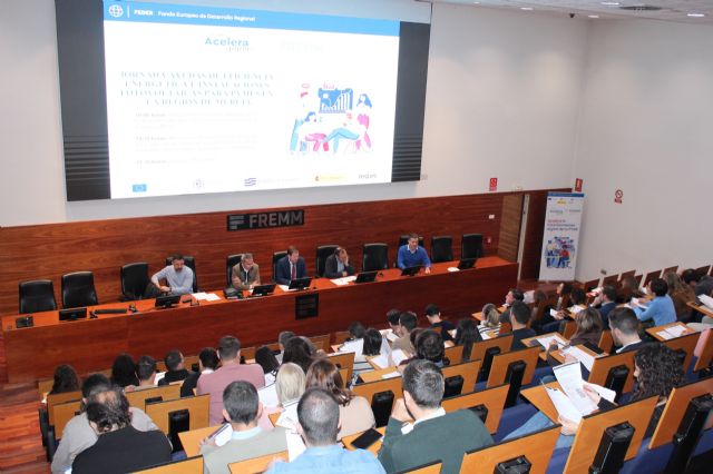 La Comunidad difunde entre las pymes las ayudas de 5,3 millones para eficiencia energética y autoconsumo que se podrán solicitar a partir del 23 de marzo