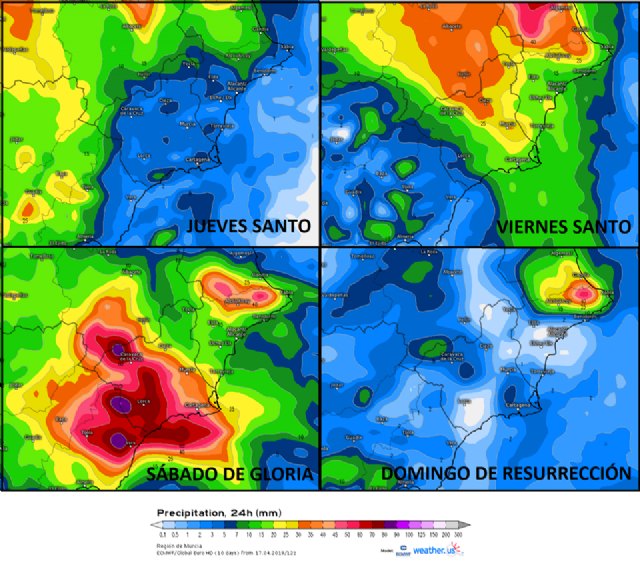 Protección Civil Totana: Temporal de Levante durante los próximos días